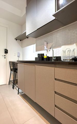 Studio à venda com 25m², 0 quarto e sem vaga Studio à venda com 25m², 0 quarto e sem vagaCozinha