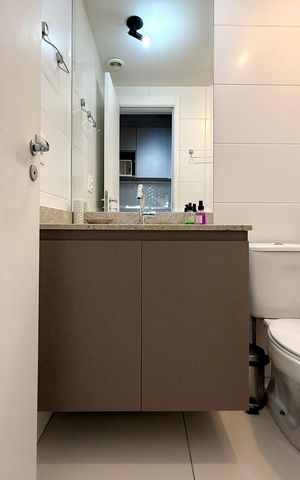 Studio à venda com 25m², 0 quarto e sem vaga Studio à venda com 25m², 0 quarto e sem vagaBanheiro
