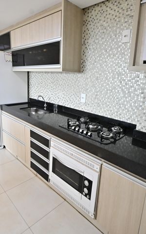 Apartamento para alugar com 63m², 1 quarto e 2 vagas Apartamento para alugar com 63m², 1 quarto e 2 vagasCozinha