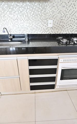 Apartamento para alugar com 63m², 1 quarto e 2 vagas Apartamento para alugar com 63m², 1 quarto e 2 vagasCozinha
