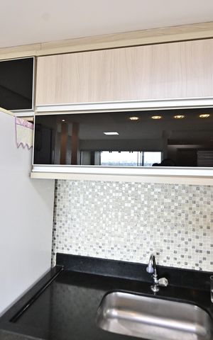 Apartamento para alugar com 63m², 1 quarto e 2 vagas Apartamento para alugar com 63m², 1 quarto e 2 vagasCozinha