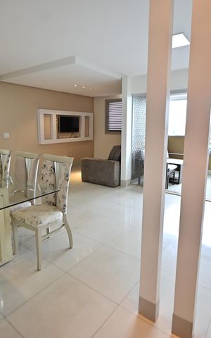 Apartamento para alugar com 63m², 1 quarto e 2 vagas Apartamento para alugar com 63m², 1 quarto e 2 vagasSala