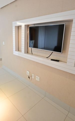 Apartamento para alugar com 63m², 1 quarto e 2 vagas Apartamento para alugar com 63m², 1 quarto e 2 vagasSala