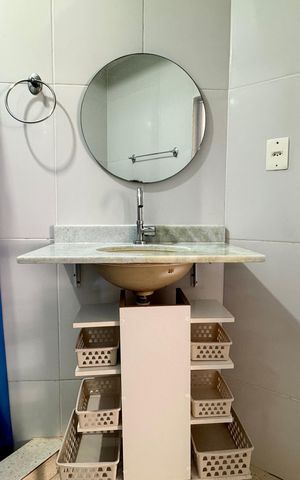 Casa para alugar com 51m², 1 quarto e sem vaga