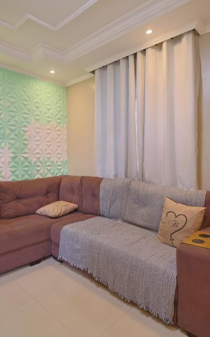 Apartamento à venda com 45m², 2 quartos e 2 vagasSala