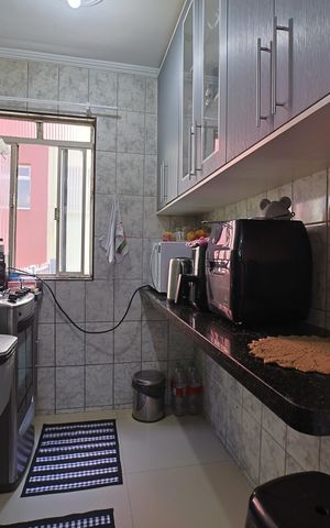 Apartamento à venda com 45m², 2 quartos e 2 vagasCozinha