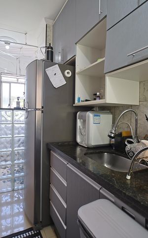 Apartamento à venda com 45m², 2 quartos e 2 vagasCozinha