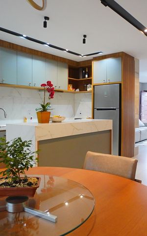 Casa de condomínio à venda com 129m², 3 quartos e 1 vagaCozinha
