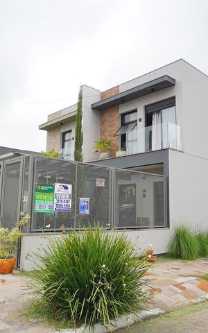 Casa de condomínio à venda com 129m², 3 quartos e 1 vagaFachada