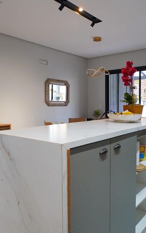 Casa de condomínio à venda com 129m², 3 quartos e 1 vagaCozinha