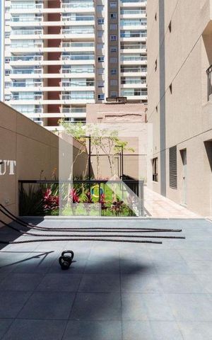 Apartamento para alugar com 30m², 1 quarto e sem vaga Apartamento para alugar com 30m², 1 quarto e sem vagaÁrea Comum - Academia