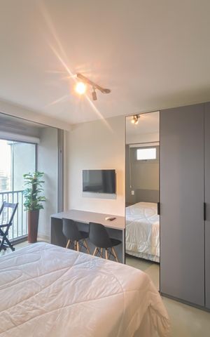 Studio para alugar com 30m², 1 quarto e sem vaga Studio para alugar com 30m², 1 quarto e sem vagaStudio