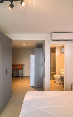 Studio para alugar com 30m², 1 quarto e sem vaga Studio para alugar com 30m², 1 quarto e sem vagaStudio