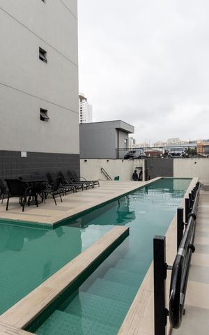 Studio para alugar com 32m², 1 quarto e 1 vaga Studio para alugar com 32m², 1 quarto e 1 vagaÁrea comum