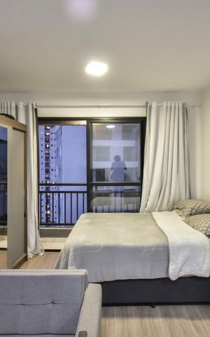 Studio à venda com 26m², 1 quarto e sem vagaStudio