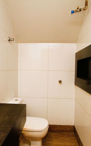 Casa para alugar com 220m², 2 quartos e 1 vagaBanheiro social