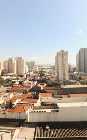Apartamento à venda com 40m², 1 quarto e 1 vaga Apartamento à venda com 40m², 1 quarto e 1 vagaVista da varanda da sala