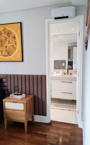 Apartamento à venda com 183m², 3 quartos e 3 vagas Apartamento à venda com 183m², 3 quartos e 3 vagasQuarto Suíte 2