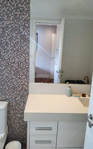 Apartamento à venda com 183m², 3 quartos e 3 vagas Apartamento à venda com 183m², 3 quartos e 3 vagasBanheiro 3