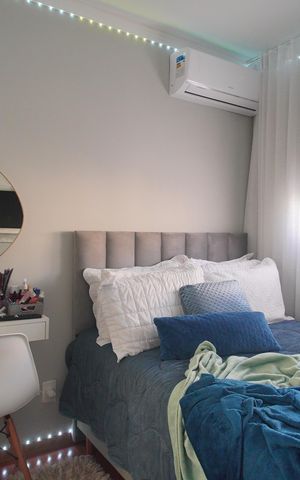 Apartamento à venda com 50m², 2 quartos e 1 vagaQuarto 2