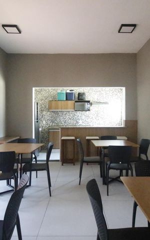 Apartamento para alugar com 46m², 2 quartos e 1 vagaÁrea comum - Salão de festas