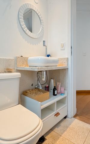 Apartamento à venda com 146m², 3 quartos e 3 vagas Apartamento à venda com 146m², 3 quartos e 3 vagasBanheiro Social