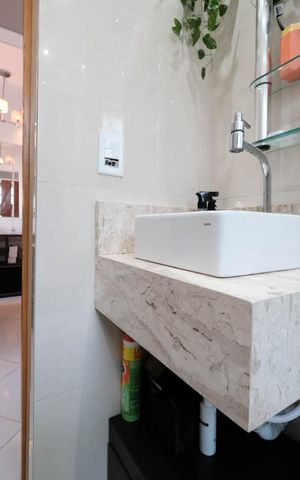 Apartamento à venda com 48m², 2 quartos e 1 vagaBanheiro