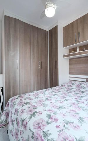 Apartamento à venda com 48m², 2 quartos e 1 vagaQuarto 2