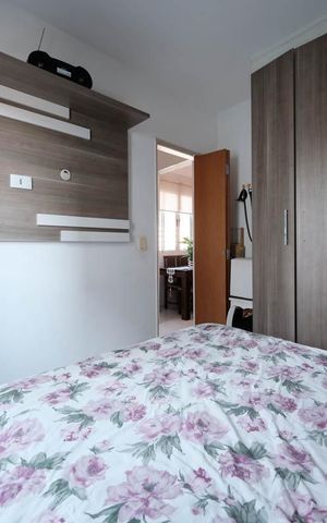 Apartamento à venda com 48m², 2 quartos e 1 vagaQuarto 2