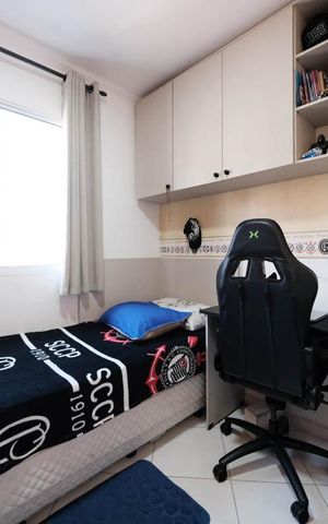 Apartamento à venda com 48m², 2 quartos e 1 vagaQuarto 1