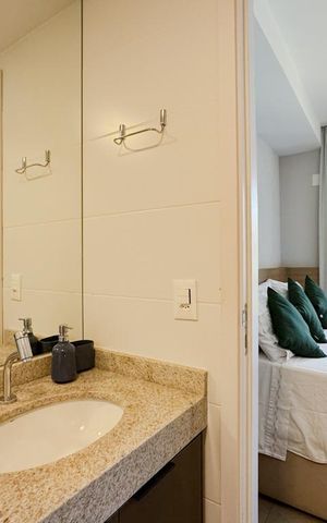 Studio à venda com 24m², 1 quarto e sem vagaBanheiro