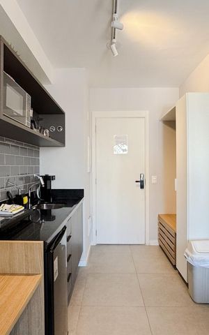 Studio à venda com 24m², 1 quarto e sem vagaStudio