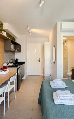 Studio à venda com 24m², 1 quarto e sem vagaStudio