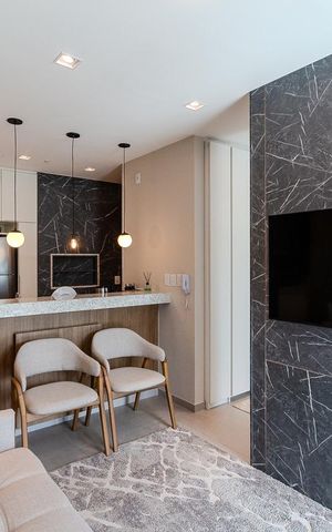 Studio para alugar com 43m², 1 quarto e 1 vaga Studio para alugar com 43m², 1 quarto e 1 vagaSala/Cozinha