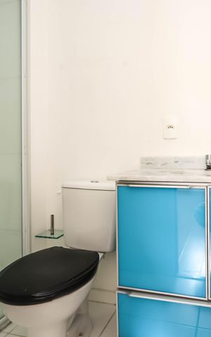 Apartamento à venda com 55m², 2 quartos e 1 vagaBanheiro da Suíte