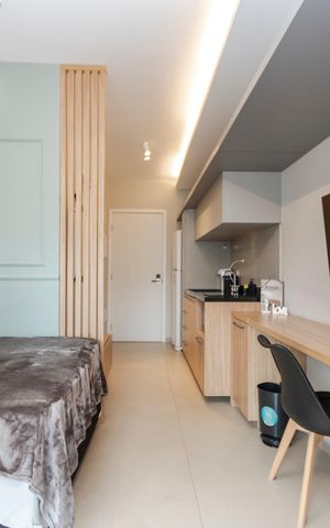 Studio para alugar com 26m², 1 quarto e sem vaga Studio para alugar com 26m², 1 quarto e sem vagaStudio
