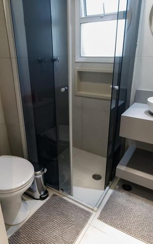 Apartamento à venda com 95m², 2 quartos e 2 vagasBanheiro da Suíte
