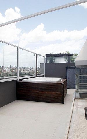 Apartamento à venda com 138m², 1 quarto e 2 vagasTerraço Cobertura