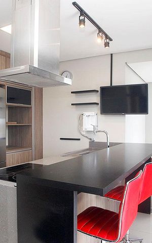 Apartamento à venda com 138m², 1 quarto e 2 vagasCozinha 2 