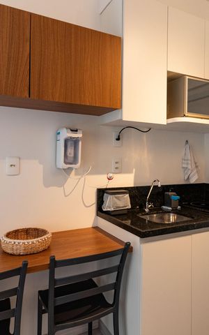 Apartamento à venda com 31m², 1 quarto e sem vaga Apartamento à venda com 31m², 1 quarto e sem vagaCozinha