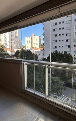 Apartamento para alugar com 53m², 1 quarto e 1 vaga Apartamento para alugar com 53m², 1 quarto e 1 vagaVaranda da sala