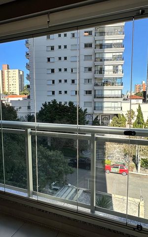 Apartamento para alugar com 53m², 1 quarto e 1 vaga Apartamento para alugar com 53m², 1 quarto e 1 vagaVaranda da sala