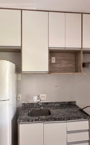 Apartamento para alugar com 53m², 1 quarto e 1 vaga Apartamento para alugar com 53m², 1 quarto e 1 vagaCozinha
