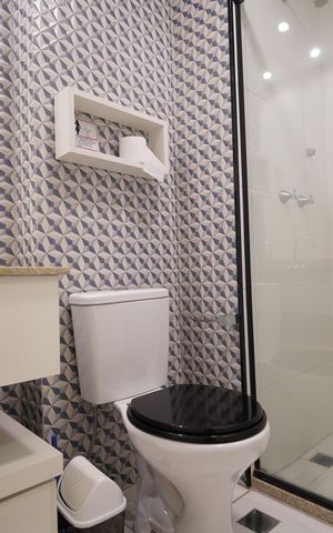 Studio à venda com 33m², 1 quarto e sem vagaBanheiro