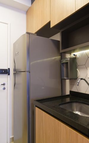 Studio à venda com 33m², 1 quarto e sem vagaStudio