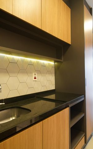 Studio à venda com 33m², 1 quarto e sem vagaStudio