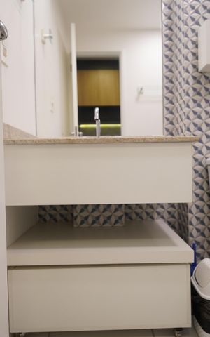 Studio à venda com 33m², 1 quarto e sem vagaBanheiro