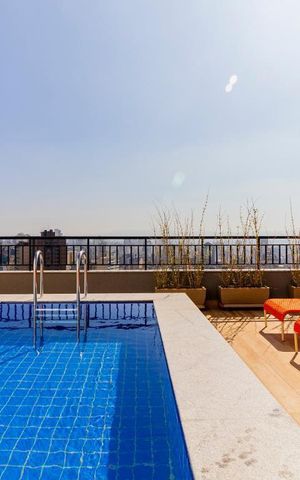 Studio à venda com 33m², 1 quarto e sem vaga Studio à venda com 33m², 1 quarto e sem vagaÁrea comum - Piscina
