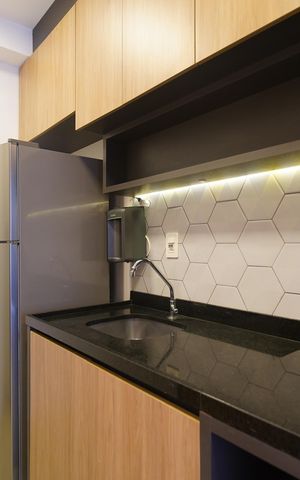 Studio à venda com 33m², 1 quarto e sem vagaStudio