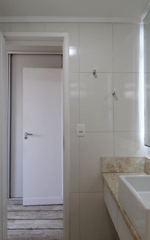 Apartamento para alugar com 110m², 3 quartos e 1 vagaBanheiro da Suíte